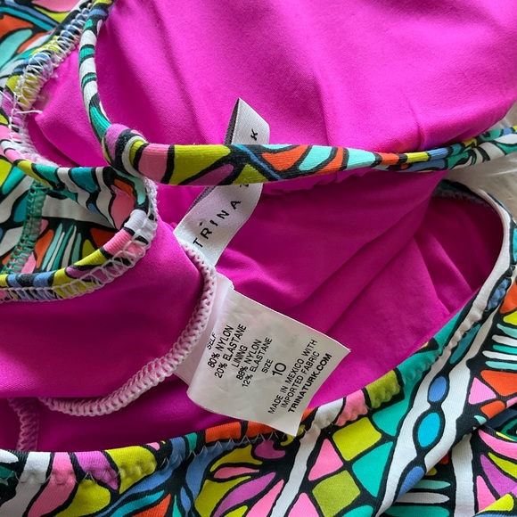 Trina Turk Bora Bora Stripe Swimsuit - Picture 4 of 6